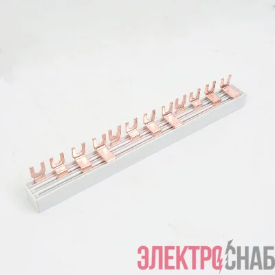 Шина соединительная BBS-MD63 FORK 4п 14 присоединений для модульной аппаратуры YON BBS-MD63F-4P14