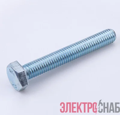 Болт М6х40 с шестигранной головкой оцинк. DIN 933 (уп.100шт) класс прочн. 8.8. пакет СТРОЙМЕТИЗ UTORM969093М640