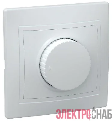 Светорегулятор поворот. СП КВАРТА IP20 ВСР10-1-0-КБ бел. GENERICA EDK10-K01-03-DM