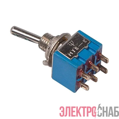 Тумблер 250В 3А (6c) ON-ON 2п Micro (MTS-202) Rexant 36-4020