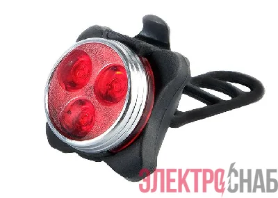 Фонарь велосипедный BR3-L03 12лм IP44 3SMD задний 4 режима: 100проц./50проц./частое мигание/редкое мигание аккум. USB ФАZА 5034235