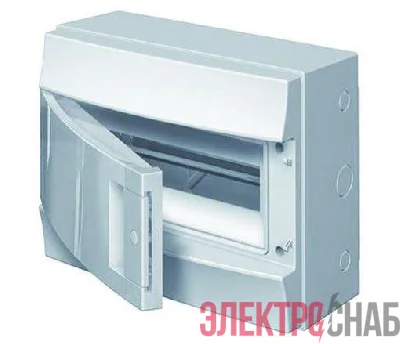 Бокс настенный Mistral41 12М непрозр. дверь (с клемм.) ABB 1SPE007717F9972