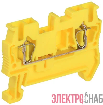 Клемма пружинная КПИ 2в-2.5 31А желт. IEK YZN11-002-K05