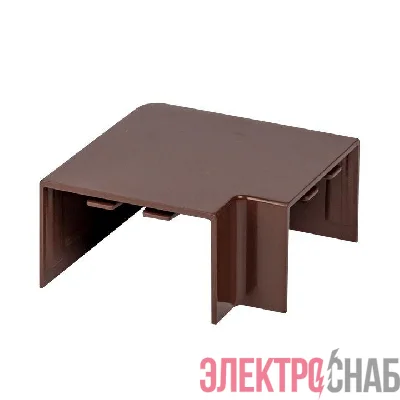 Поворот на 90град. 40х25 под темн. дерево Plast PROxima (уп.4шт) EKF abd-40-25x4