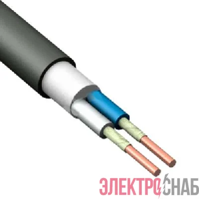 Кабель ВВГ-Пнг(А)-LS 2х2.5 (бухта 100м) (м) АЛЬФАКАБЕЛЬ 656679
