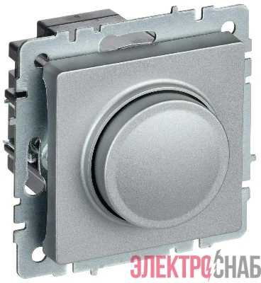 Светорегулятор СП BRITE пов-наж. 600Вт СС10-1-0-БрА механизм алюм. IEK BR-D20-0600-K47