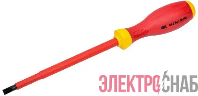 Отвертка диэлектрическая шлицевая SL6.5х150 K3 1000В ARMA2L 3 IEK A2L3-SC30-K3-SL-65-150