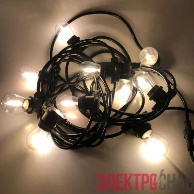 Гирлянда 5м 10 патронов E27 IP54 DSL-002 Camelion 15528
