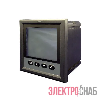 Прибор измерительный многофункциональный PD666-3S3 3ф 5А RS-485 96х96 LCD дисплей 380В CHINT 765096