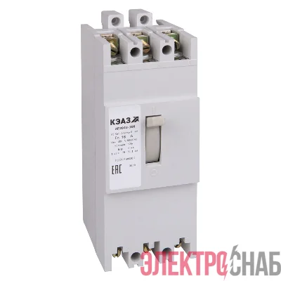 Выключатель автоматический 3п 40А 12Iн 6кА АЕ2046-100 У3 400В AC КЭАЗ 104226