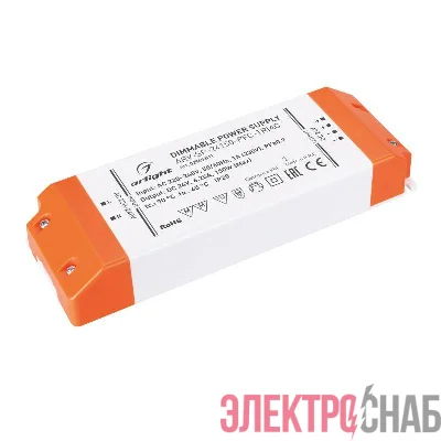 Блок питания ARV-SP-24150-PFC-TRIAC (24В 6.25А 150Вт) IP20 пластик Arlight 029493(1)