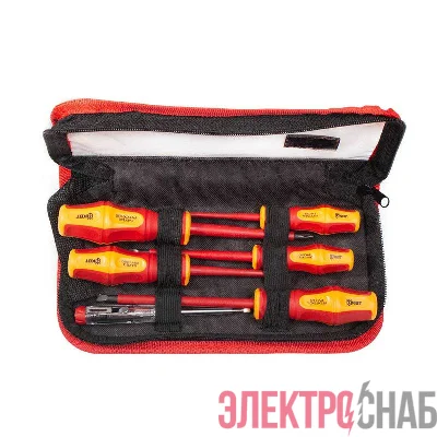 Набор отверток диэлектрических Профи НИО-06-S КВТ 87129