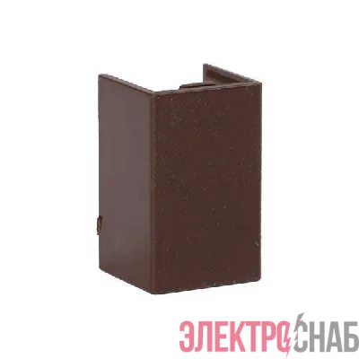 Соединитель 16х16 под темн. дерево Plast PROxima (уп.4шт) EKF cond-16-16x4