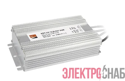 Блок питания для светодиодной ленты 240Вт 10А 24В IP67 BSPS влагозащ. метал. Pro+ JazzWay 5024236