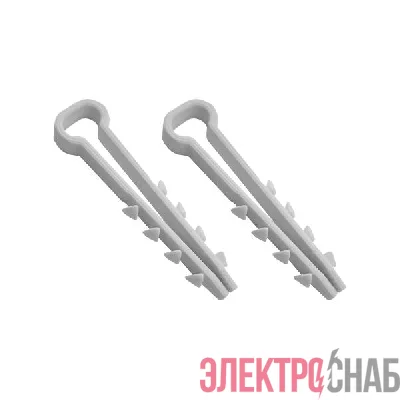 Дюбель-хомут для плоского кабеля 5-10мм бел. (уп.100шт) TOKOV ELECTRIC TKE-DH-5-10-PK-C01