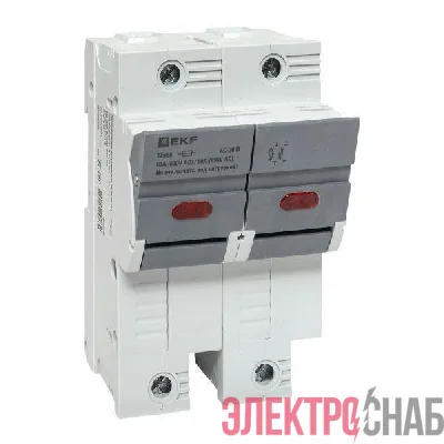 Предохранитель-разъединитель DF 22х58 2п (тип ПВЦ) EKF df222-e