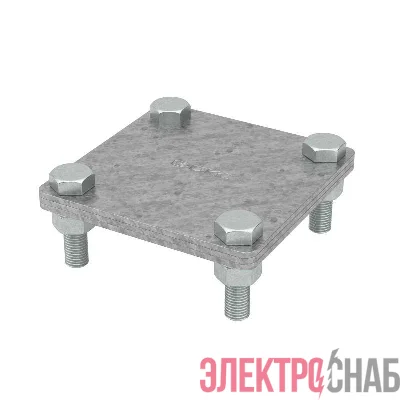 Соединитель полоса-полоса 25-40мм с разделит. пластиной 80х70мм DKC NG3105R