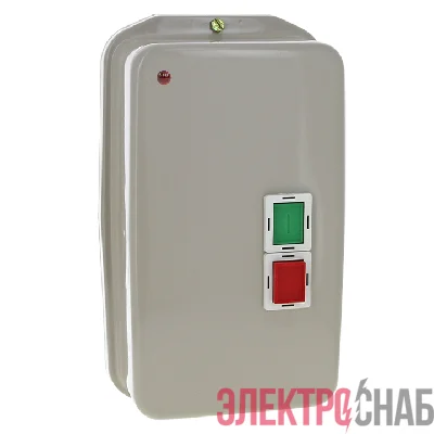 Пускатель магнитный КМЭ 65А 230В с РТЭ и индикатором PROxima в корп. IP65 EKF ctrp-r-65-230v-led