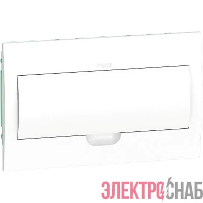 Бокс встраиваемый СП City9 Box 1 ряд 18мод IP40 IK07 63А 2 клеммы с бел. дверцей SE EZ9E118P2FRU