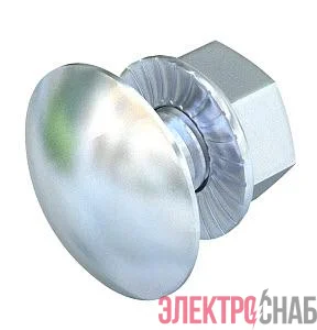 Комплект креп. M6х12 FRSB 6х12 F (болт плос/гол.+гайка с насеч.) OBO 6406122