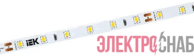 Лента светодиодная LSR-2835NW60-6-IP20-24В (уп.5м) IEK LSR6-0-060-20-1-05-1