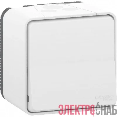 Переключатель ОП Mureva Styl IP55 бел. SchE MUR39021