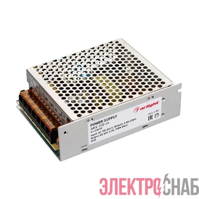 Блок питания ARS-100-24 24В 4.2А 100Вт IP20 сетка 2 года Arlight 026123