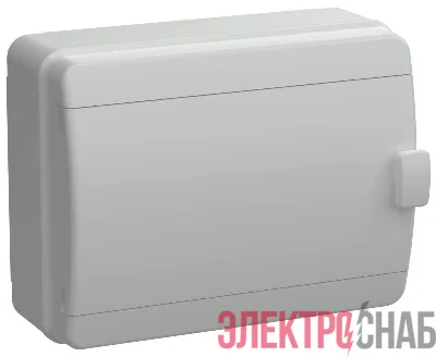 Корпус КМПн-18 TEKFOR IP65 сер. непрозр. дверь пластик. IEK TF5-KP73-N-18-65-K03-K03