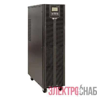 Источник бесперебойного питания двойн. преобразования E-Power SW900G4 10000В.А/10кВт 1ф напольный 230В с АКБ 16х12В 9А.ч EKF SW910G4-T-B