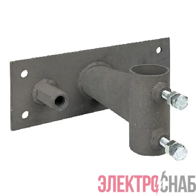 Держатель молниеприемника к стене d40мм вынос 100мм с гайкой EKF lp-l0100