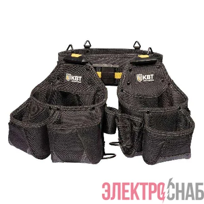 Комплект модульных сумок на поясе СМ-12 QUICK-LOCK КВТ 102647
