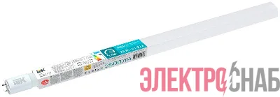 Лампа светодиодная 25Вт T8 линейная 2500лм 230В 4000К 1200мм G13 IEK LLE-T8R-25-230-40-G13