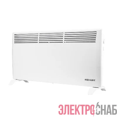 Конвектор электрический с механическим термостатом 2кВт СТИЧ-нагревательный элемент ножки Rexant 60-0120