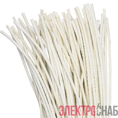 Трубка термоусадочная ТУТ 4/2 бел. (уп.100шт) PROxima EKF tut-4-w-1m