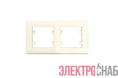 Рамка 2-м Karea RIZZ крем Makel 88010702