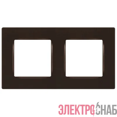 Рамка 2-м 12-5202-13 Классик бронза Эра Б0067787