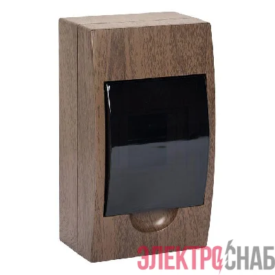 Щит ЩРН-П-4 IP41 темное дерево PROxima EKF pb40-n-4-dark