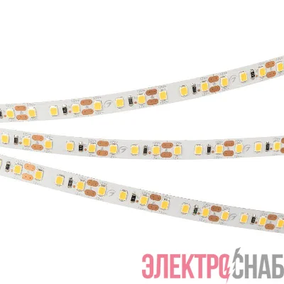 Лента светодиодная RT-A120-8mm 12V Day 4000К 9.6Вт/м IP20 2835 открыт. (уп.5м) Arlight 012341(2)