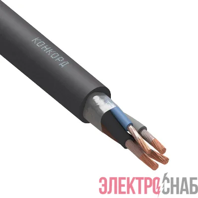 Кабель КГ-ХЛ 3х4+1х2.5 (N) 220/380-3 (м) Конкорд 88