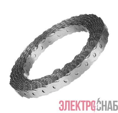 Лента перфорированная волна 12х0.55 цинк 25м Tech-Krep/Zitar 123883