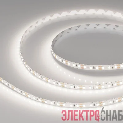 Лента светодиодная RT-A120-8mm 12V Day 5000К 9.6Вт/м IP20 открыт. (уп.5м) Arlight 042287