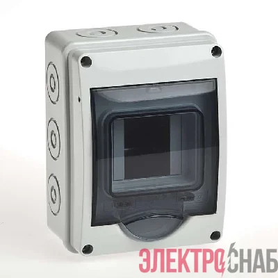 Щиток ОП Тусо 3мод. IP66 160х120х93мм с вертикал. дверцей Ruvinil 69003