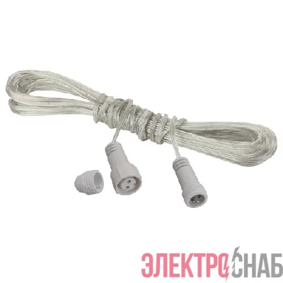 Удлинитель 10м 24В IP44 для подключения низковольтных гирлянд Эра Б0041912