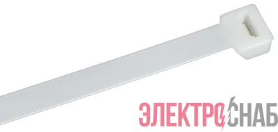 Хомут 12.4х230мм P6.6 стандартный бел. (уп.100шт) IEK UHH30-D124-230-100-K01