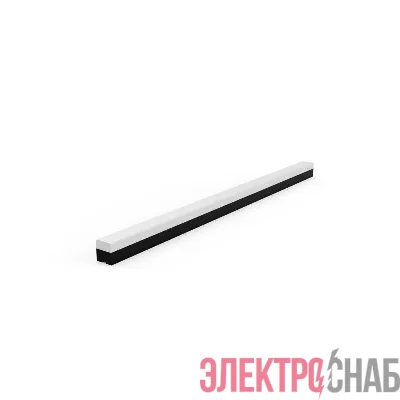 Светильник светодиодный Shop Lighting 48Вт 6500К IP40 4600лм 1180х70х55мм ДПО подвесной линейный матов. рассеив. черн. GAUSS 883625348