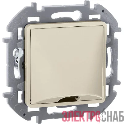 Вывод кабеля Inspiria с зажимом для крепления сл. кость IEK 673891