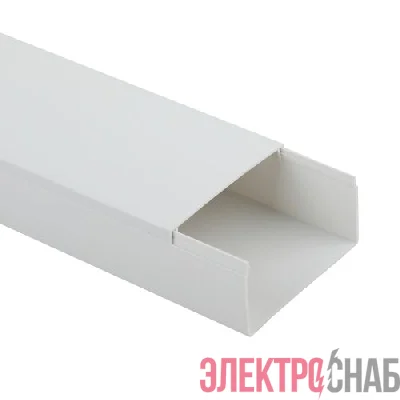 Кабель-канал 80х60 L2000 бел. Эра Б0031141