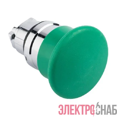 Механизм кнопки исполнительный XB4 "Грибок" возврат. без фиксации без подсветки зел. PROxima EKF XB4BC-G