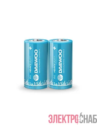 Элемент питания солевой C/R14 1.5В Heavy Duty 2021 2S (уп.2шт) DAEWOO 5029392