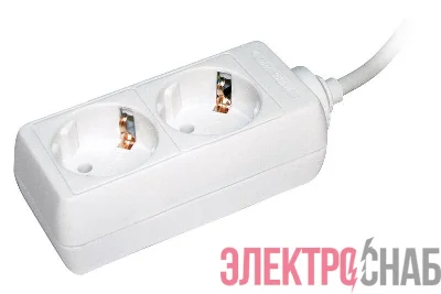 Удлинитель 2х3м с заземл. 16А IP20 У02 2P+PE 250В 3х1 IEK WYP10-16-02-03-Z-N